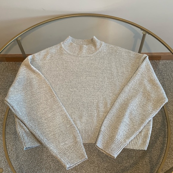 Divided Long Sleeve Sweater - Picture 13 of 16